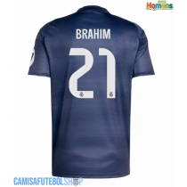 Camisa de time de futebol Real Madrid Brahim Diaz #21 Replicas 2º Equipamento 2025-26 Manga Curta
